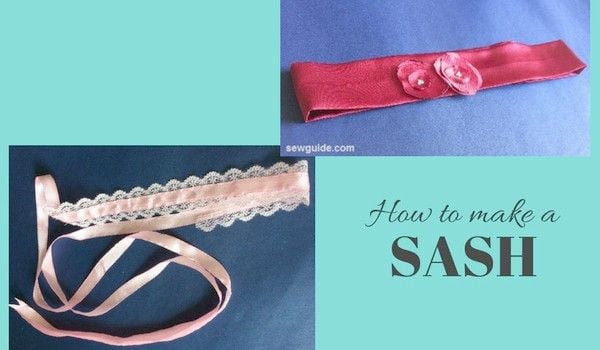 how to make a sash
