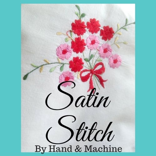how to do satin stitch
