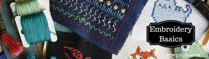 how to stitch embroidery