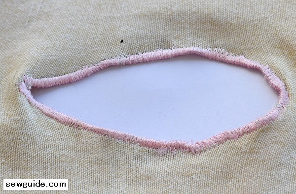 sewing machine cutwork embroidery tutorial