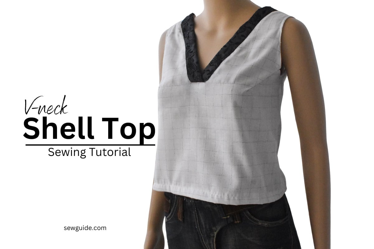 how to sew a shell top