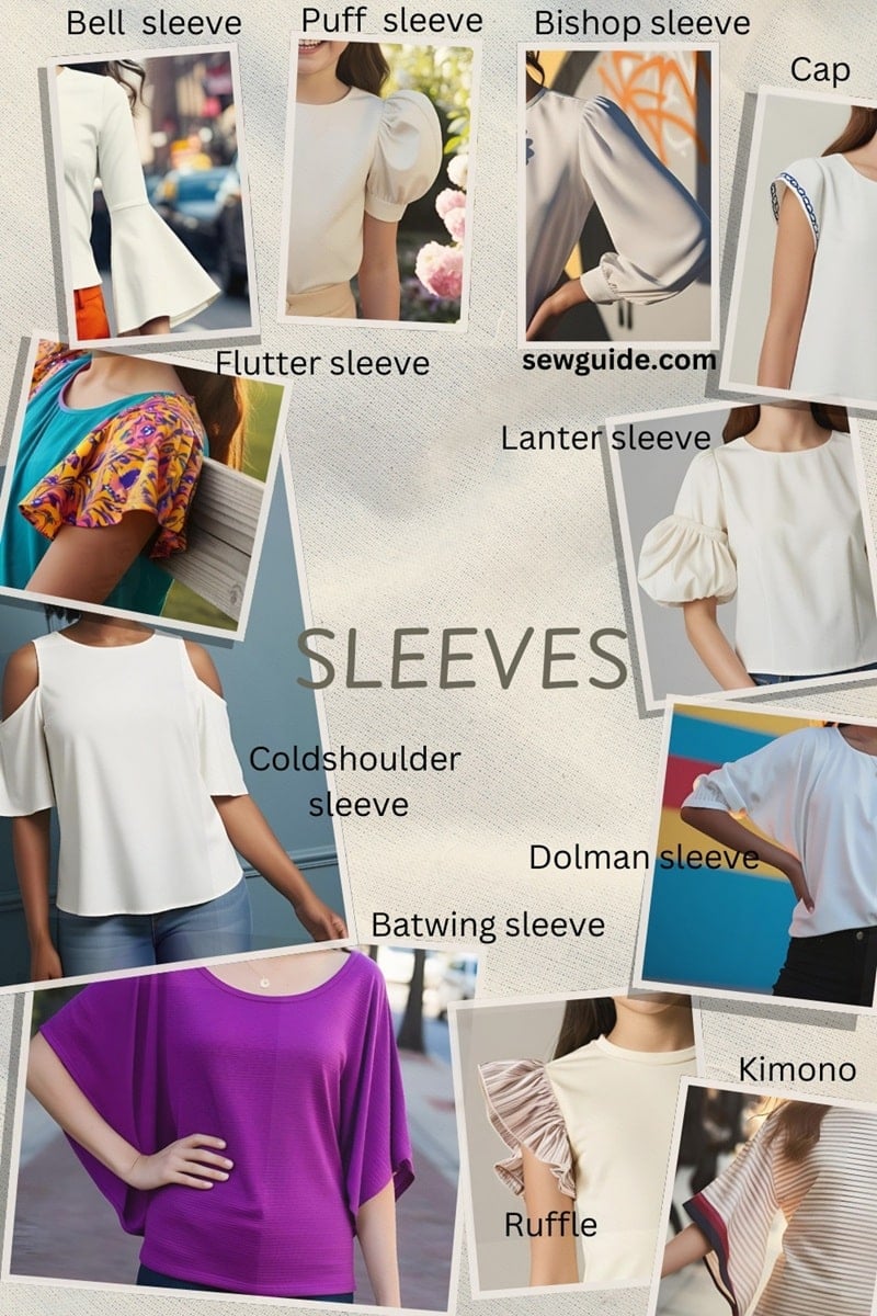 names of sleeves