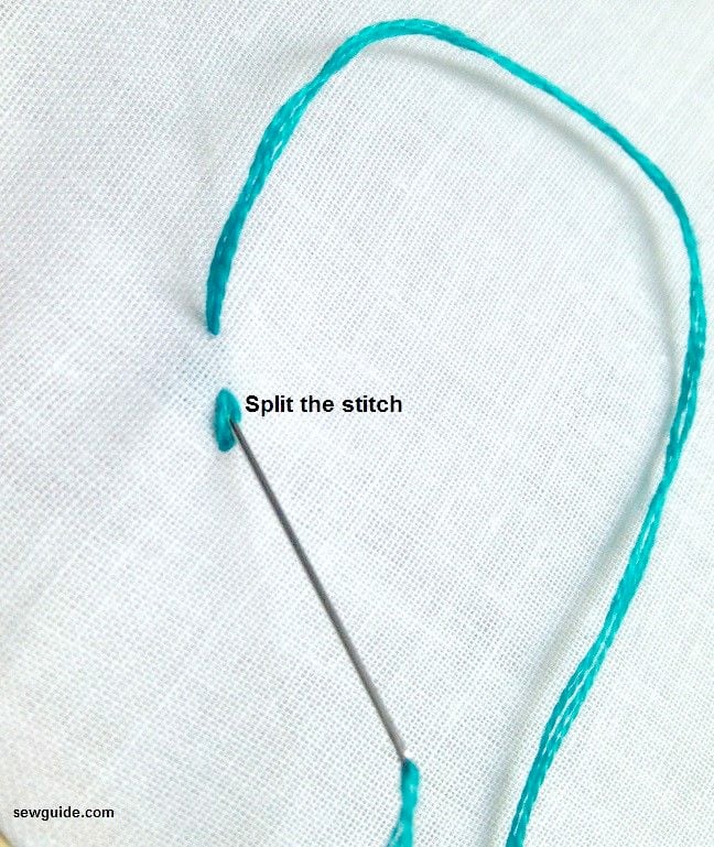 split stitch