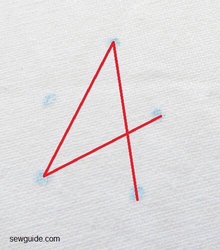 Make more straight stitches