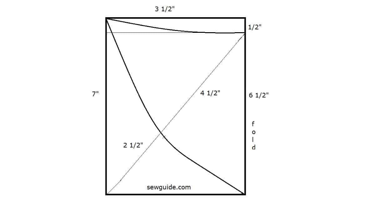 Pattern for making the string panties