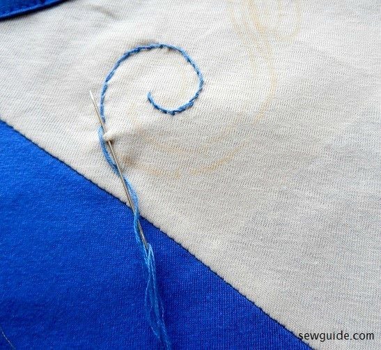 outline the letter first on the tshirt