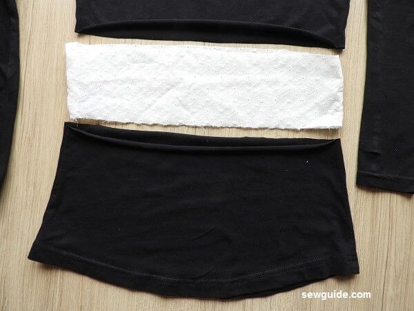 old tshirt refashioned to new looks