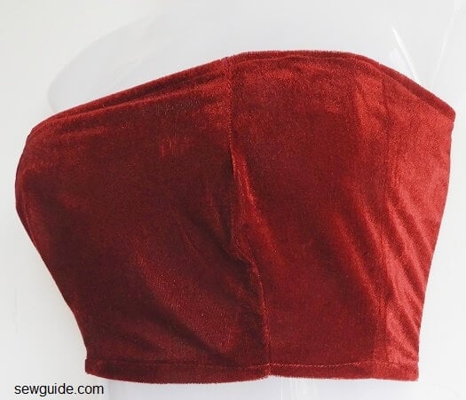 darts added to the top and bottom