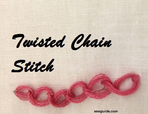 Twisted Chain stitch