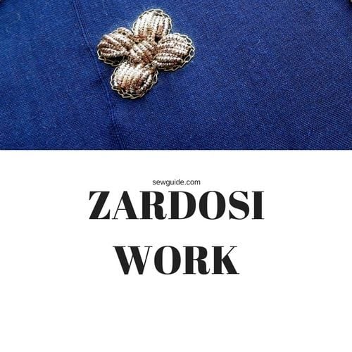 how to do zardosi work