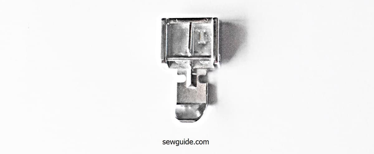 this is what a snap on presser foot looks like