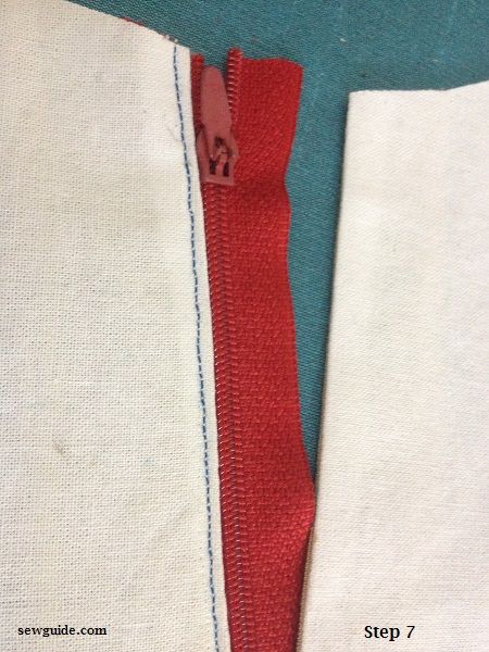 keep the zipper open