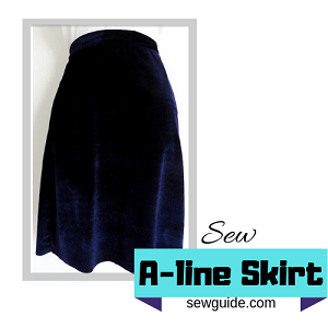 a line skirt