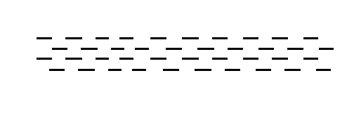 pattern for the bugle bead border design.