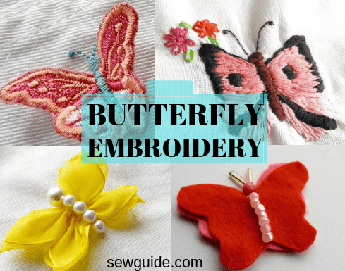 butterfly embroidery