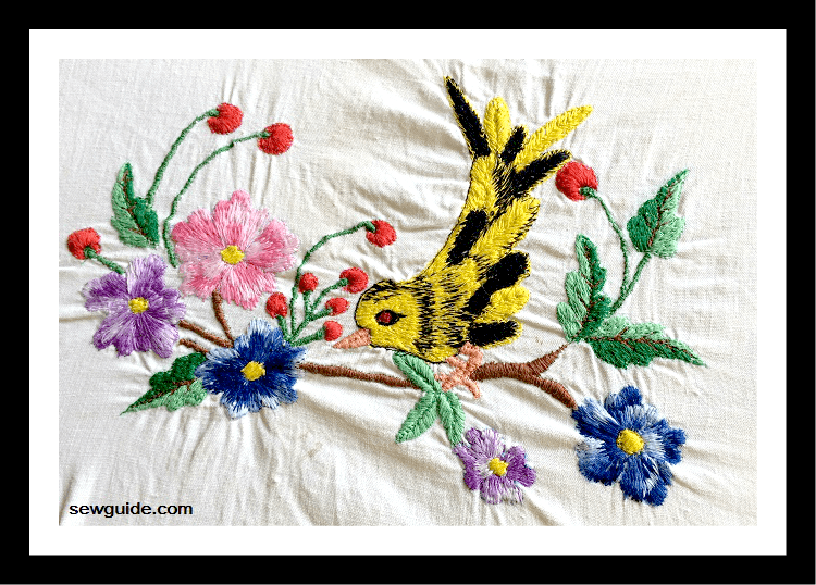 free hand sewing machine embroidery