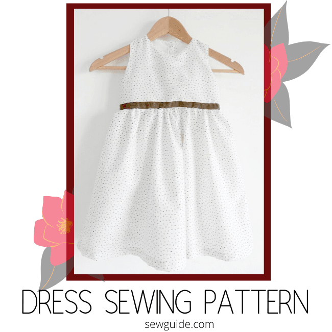 kids gathered dress sewing pattern