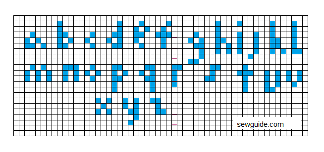 design letters in embroidery