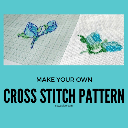 how to make a cross stitch pattern