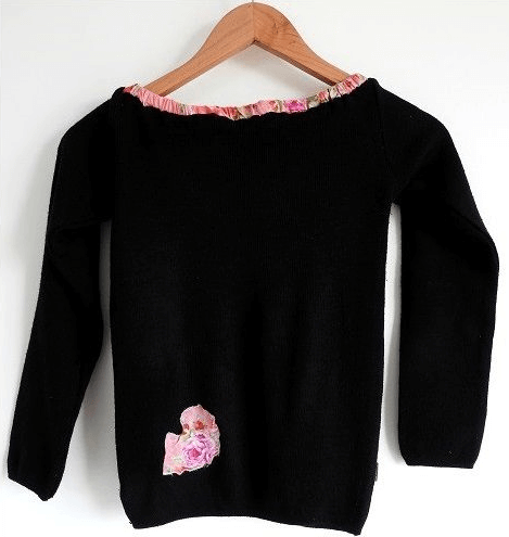 refashioned tee tutorial