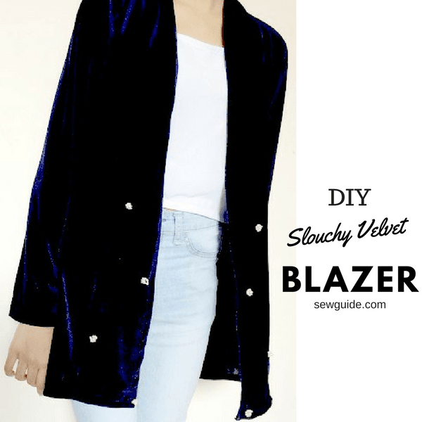 slouchy velvet blazer slouchy blazer
